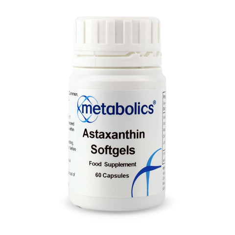 Astaxanthin Softgels (Pot Of 60 Capsules) - Metabolics