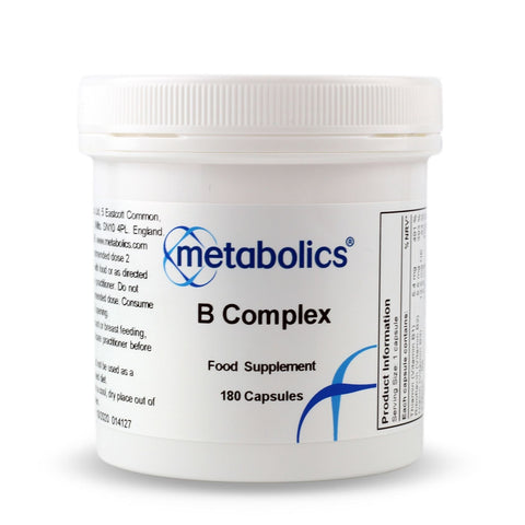 B Complex (Pot of 180 capsules) - Metabolics