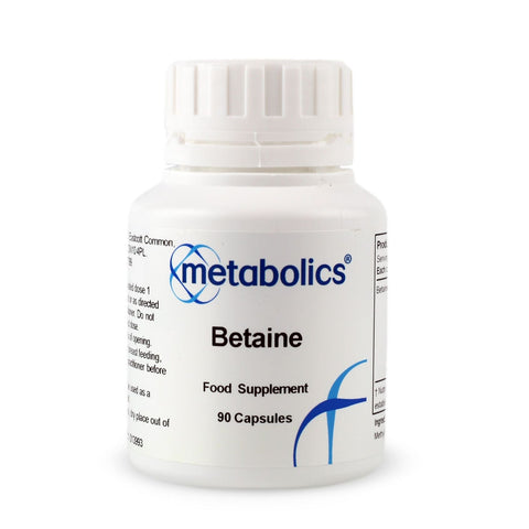 Betaine (Pot of 90 capsules) - Metabolics