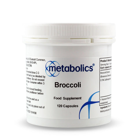 Broccoli (Brassica Oleracea) (Pot of 120 capsules) - Metabolics