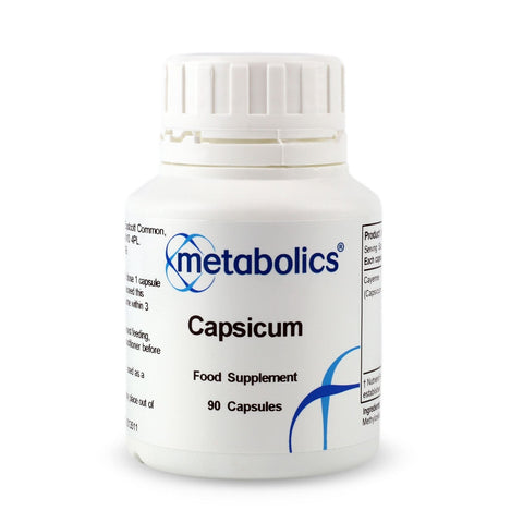 Capsicum (Pot of 90 capsules) - Metabolics