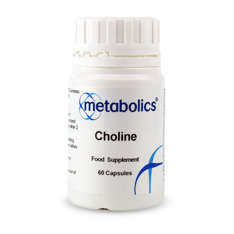 Choline (Pot of 60 capsules) - Metabolics