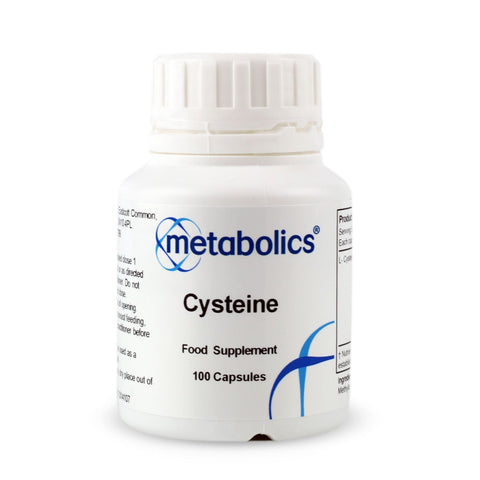 Cysteine (Pot of 100 capsules) - Metabolics