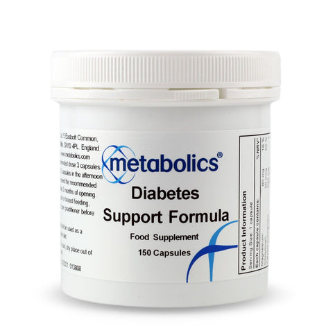 Diabetes Support Formula (Pot Of 150 Capsules) - Metabolics