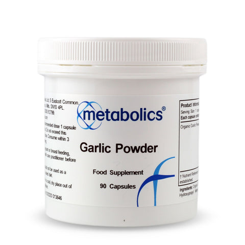 Garlic Powder (Pot of 90 capsules) - Metabolics