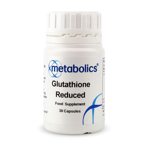 Glutathione Reduced (Pot of 30 capsules) - Metabolics