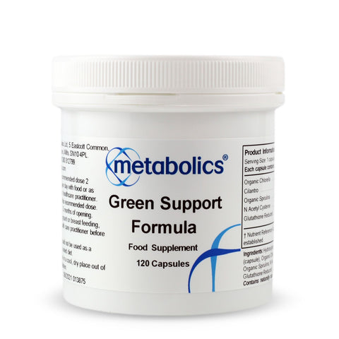 Green Support Formula (Pot Of 120 Capsules) - Metabolics