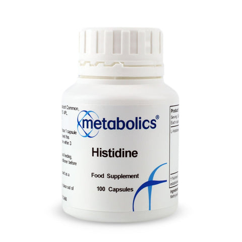 Histidine (Pot of 100 capsules) - Metabolics