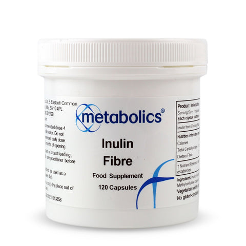 Inulin Fibre (Pot of 120 capsules) - Metabolics