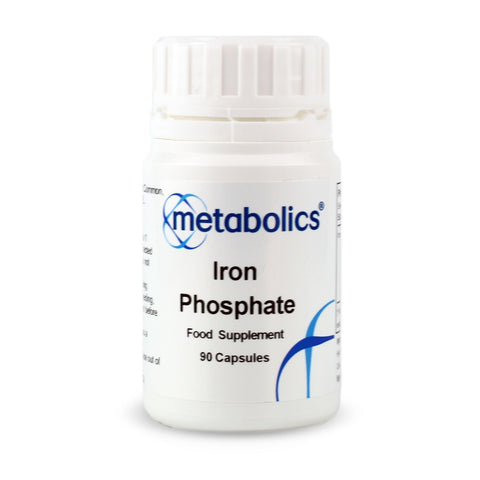 Iron Phosphate (Pot Of 90 Capsules) - Metabolics