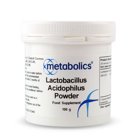 Lactobacillus Acidophilus Powder (100g) - Metabolics