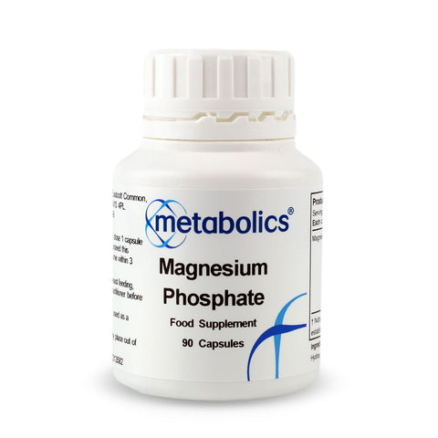 Magnesium Phosphate (Pot of 90 capsules) - Metabolics