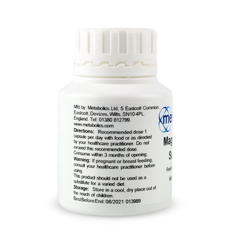 Magnesium Sulfate (Pot of 90 capsules) - Metabolics