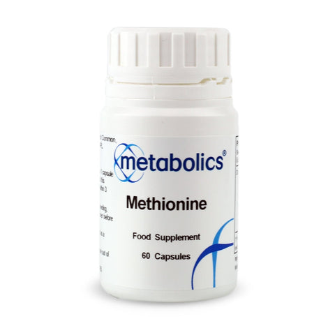 Methionine (Pot of 60 capsules) - Metabolics