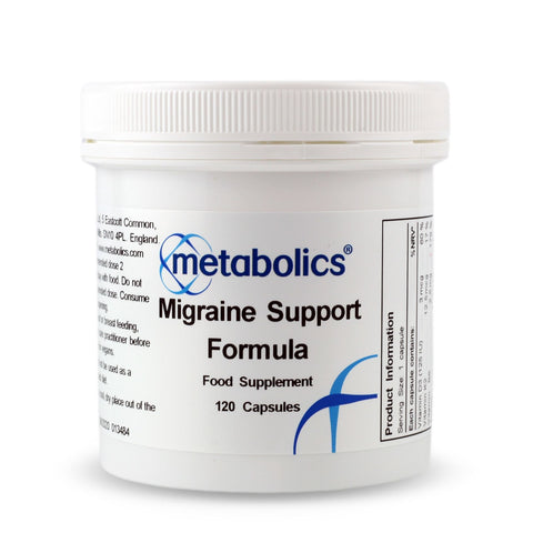 Migraine Support Formula (Pot Of 120 Capsules) - Metabolics