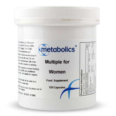 Multiple For Women (Pot Of 120 Capsules) - Metabolics