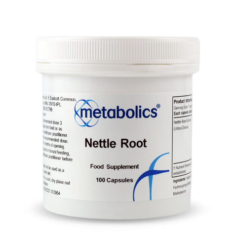 Nettle Root (Pot of 100 capsules) - Metabolics