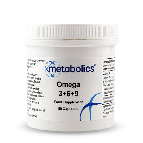 Omega 3, 6, 9 (Pot of 90 capsules) - Metabolics