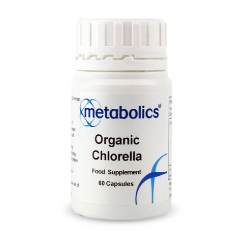 Organic Chlorella (Pot of 60 capsules) - Metabolics