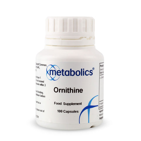 Ornithine (Pot of 100 capsules) - Metabolics