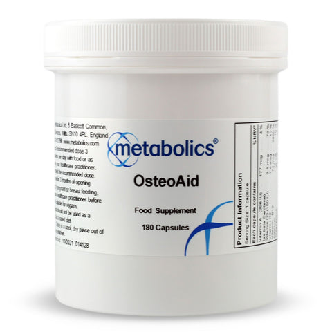 OsteoAid (Pot Of 180 Capsules) - Metabolics