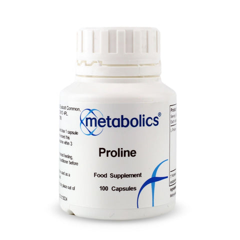 Proline (Pot of 100 capsules) - Metabolics