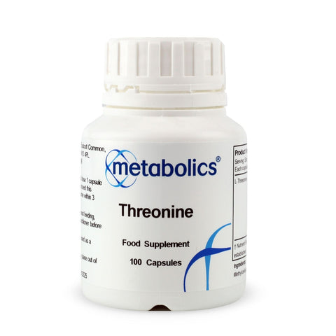 Threonine (Pot of 100 capsules) - Metabolics