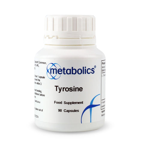 Tyrosine (Pot of 90 capsules) - Metabolics