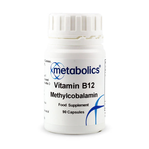 Vitamin B12 (Methylcobalamin) (Pot Of 90 Capsules) - Metabolics