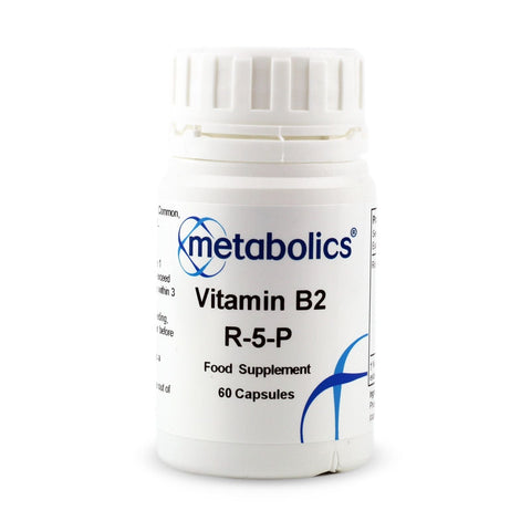 Vitamin B2 (Riboflavin 5 Phosphate) (Pot of 60 capsules) - Metabolics