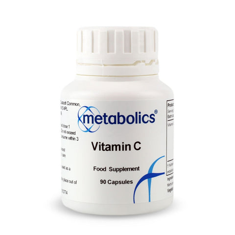 Vitamin C (Pot of 90 capsules) - Metabolics