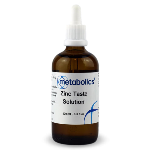 Zinc Taste Solution 100ml - Metabolics